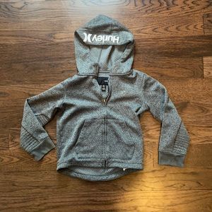 Hurley Nike Thermo Fit Gray Zippie